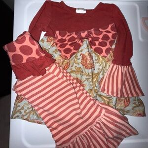 Persnickety Matching Set Size 2T